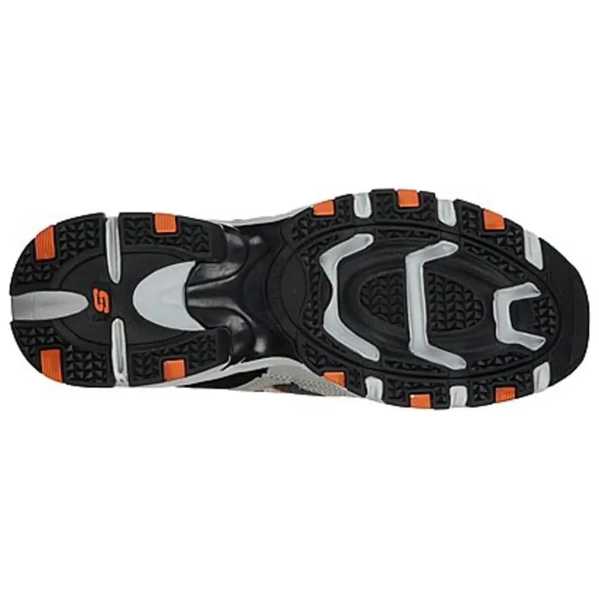 Skechers Outdoor Kişi Ayaqqabısı Boz/Narıncı 5