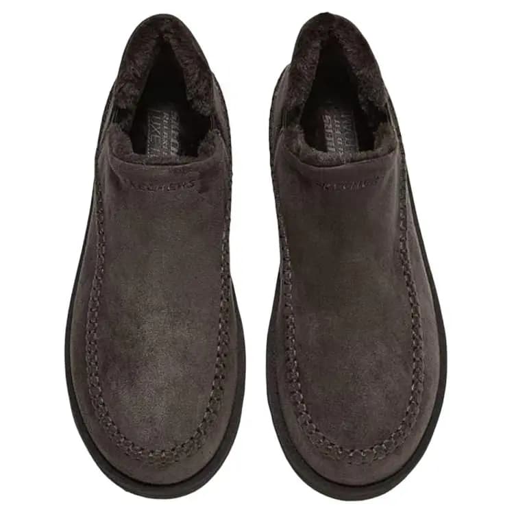 Skechers SKECHERS MENS USA Ankle-Length Snow Boots Kişi Umber 2