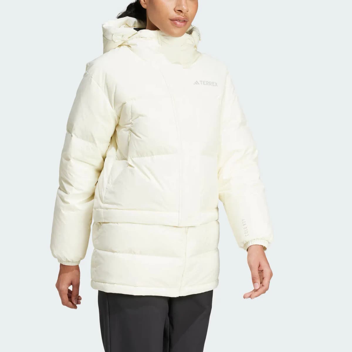 Adidas Cold.Rdy Puffer Qadın Pencəyi Ağ 2