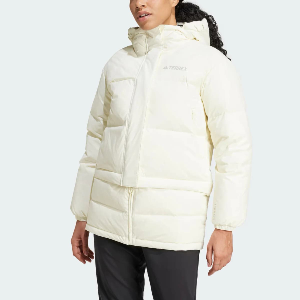 Adidas Cold.Rdy Puffer Qadın Pencəyi Ağ 3