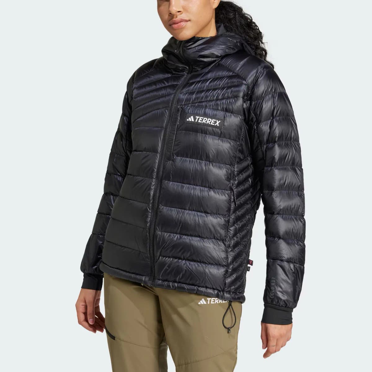 Adidas TerrexCold.Rdy FW24 XPERIOR DOWN Puffer Jacket Women's Black 3