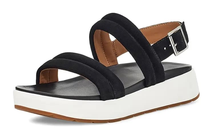UGG Lynnden Qadın İdman Səndəli Qara 3