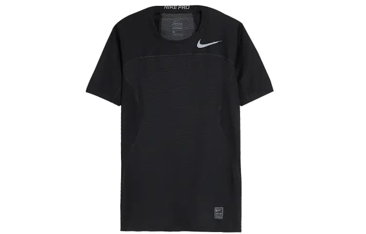 Nike Pro İdman Köynəyi Kişi Qara