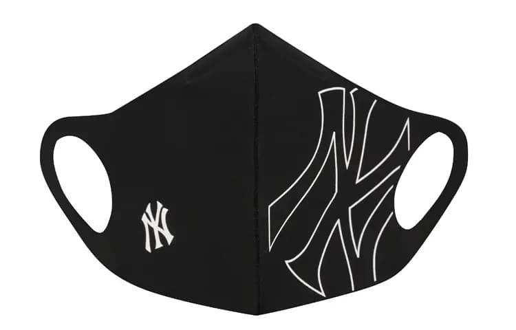 MLB Big Logo NY Üz Maskası Qara