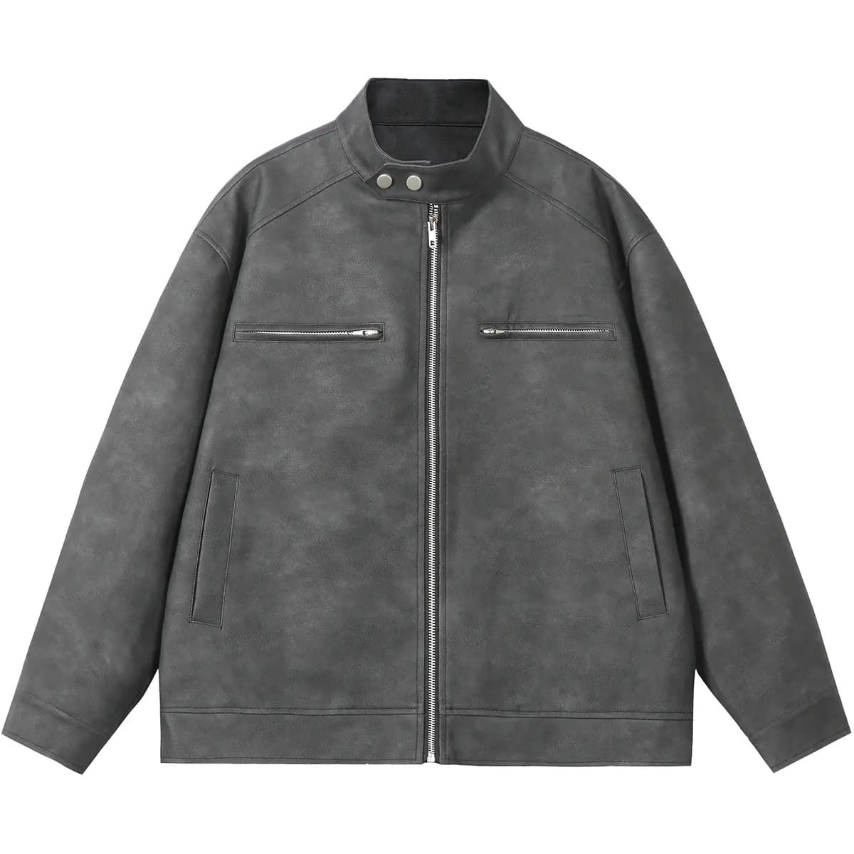 NANDCHN Leather Jackets Unisex 3