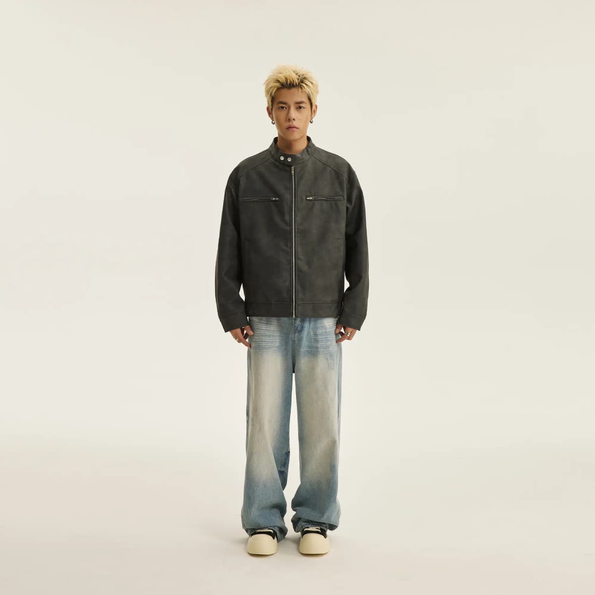 NANDCHN Leather Jackets Unisex 13
