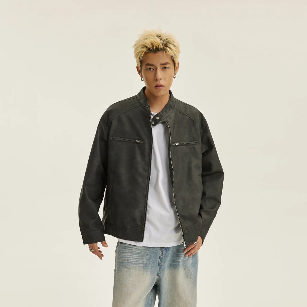 NANDCHN Leather Jackets Unisex 15