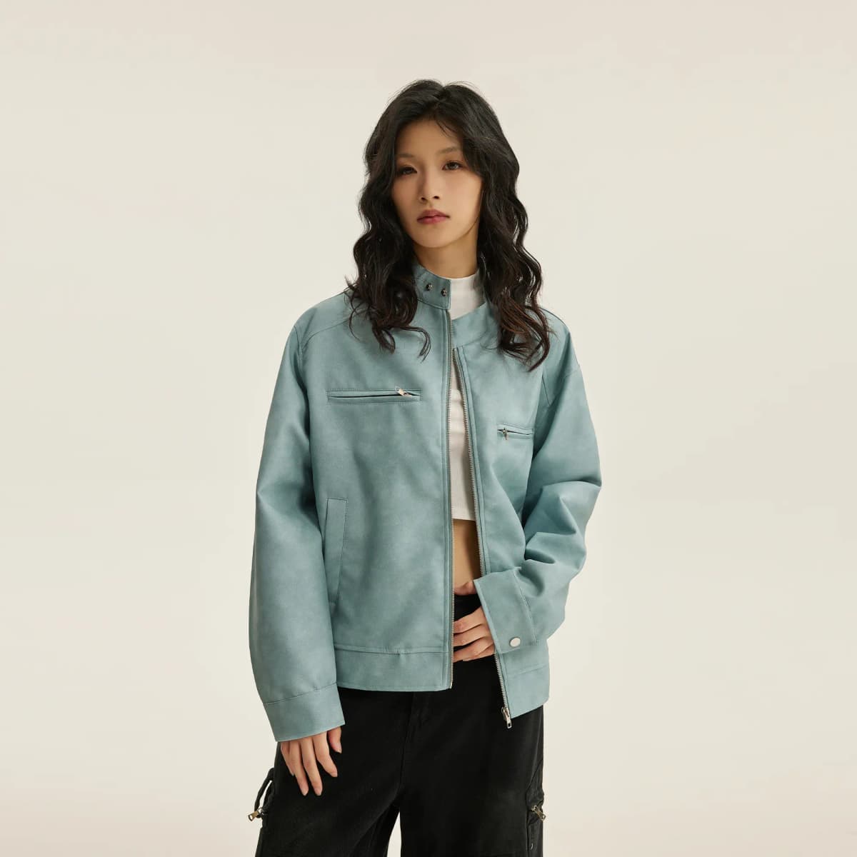 NANDCHN Leather Jackets Unisex 14