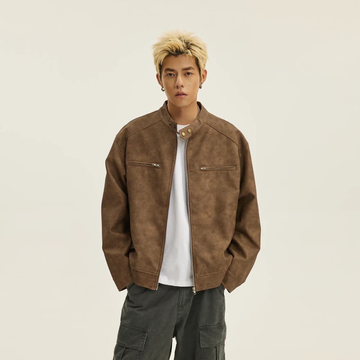 NANDCHN Leather Jackets Unisex 7