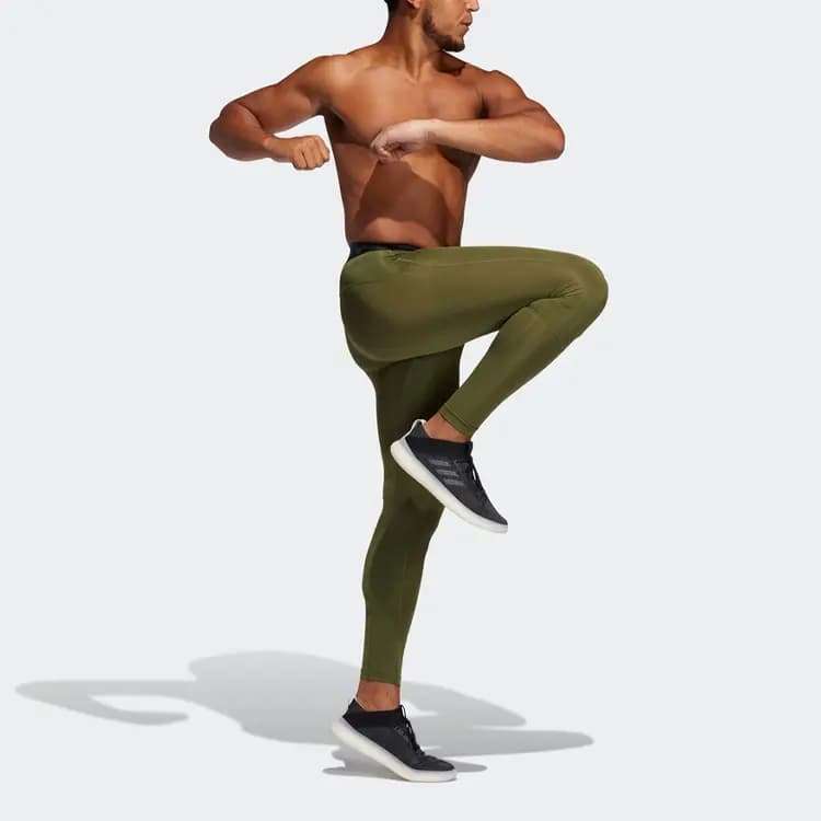 Adidas Sports Pants Men Green 2