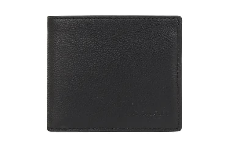 COACH Dəri Pulqabı Kişi Qara