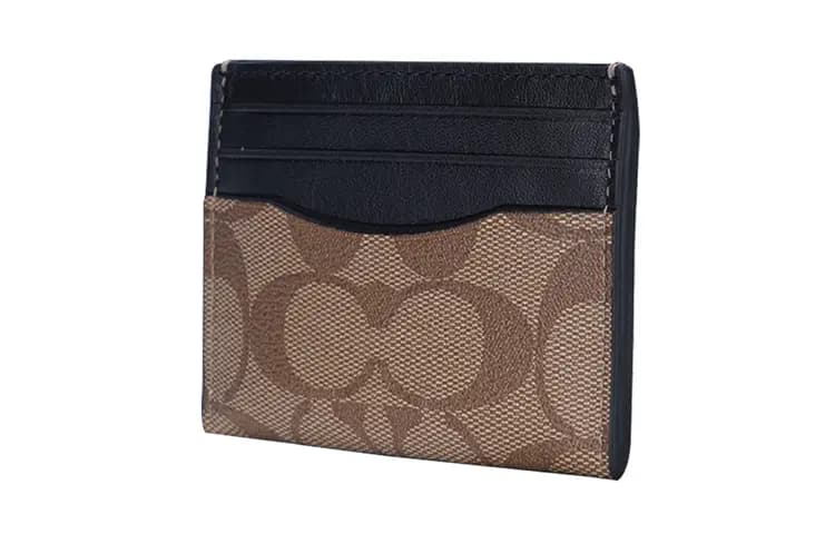 COACH Kartqabı Qara/Xaki 2