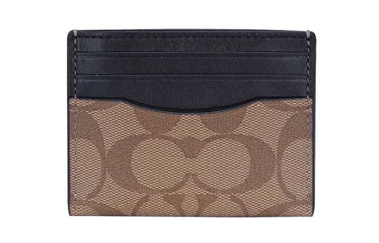 COACH Kartqabı Qara/Xaki