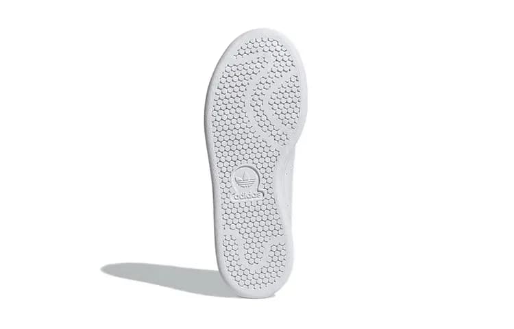 adidas Originals STAN SMITH J Uşaq İdman Ayaqqabısı Ağ/Qara 6