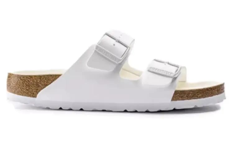 Birkenstock Arizona Birko Flor Qadın Şipet Ağ 2