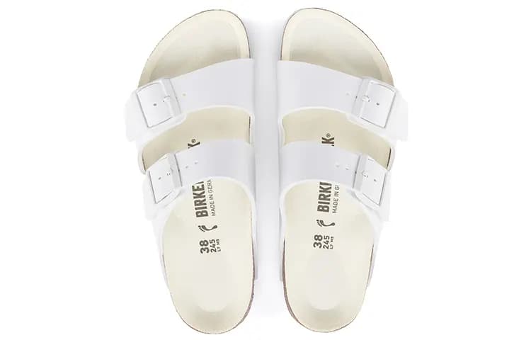 Birkenstock Arizona Birko Flor Qadın Şipet Ağ 5