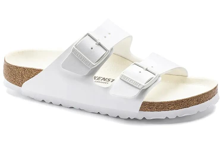 Birkenstock Arizona Birko Flor Qadın Şipet Ağ 3