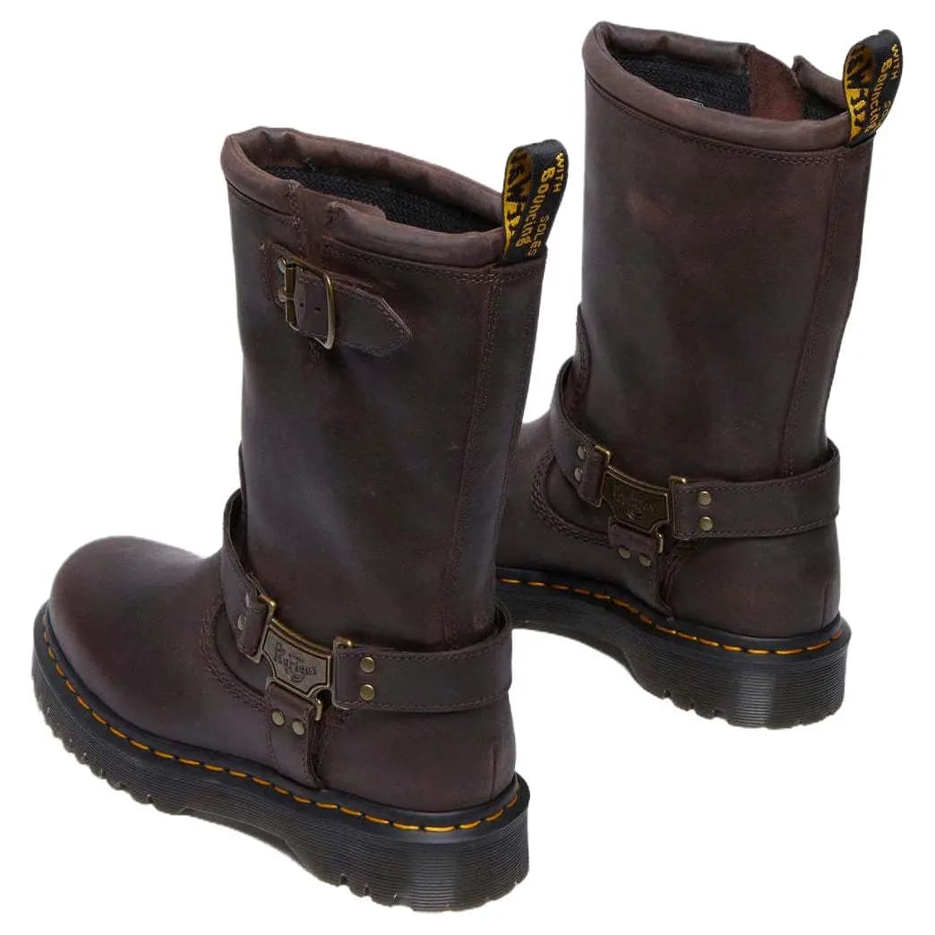 Dr.Martens Yarımboğaz Çəkmə Qadın Qəhvəyi 5