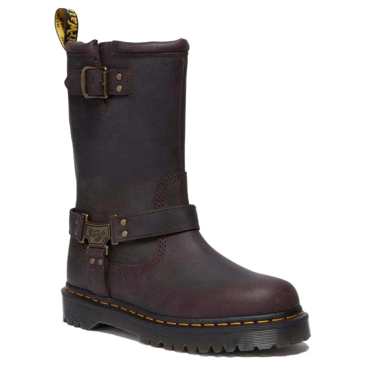 Dr.Martens Yarımboğaz Çəkmə Qadın Qəhvəyi 3