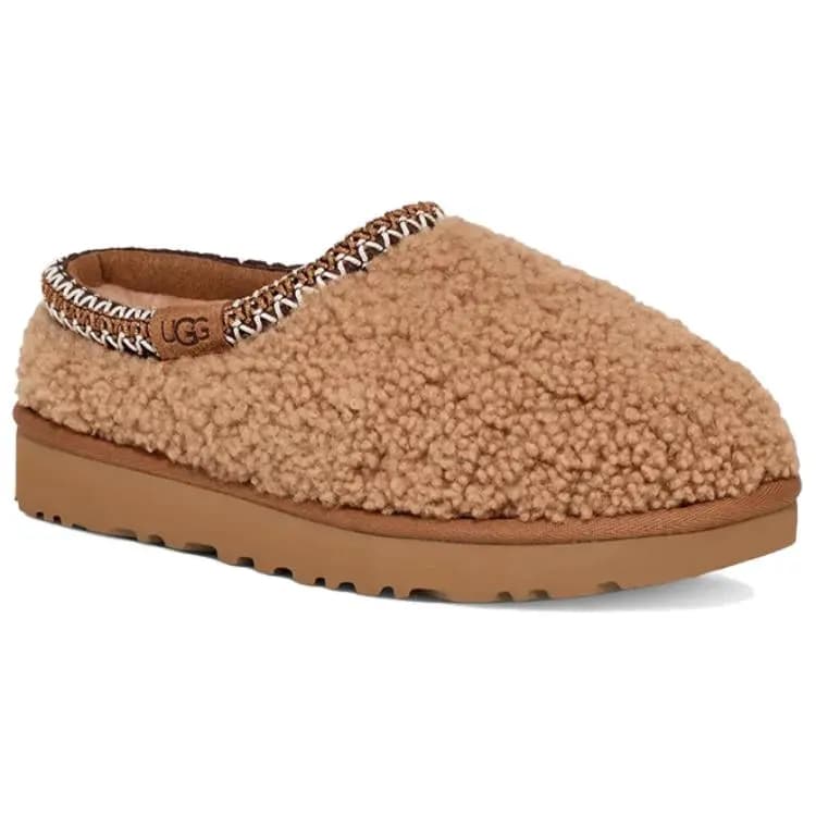 UGG Tasman Maxi Curly Slipper Qadın Chestnut 3