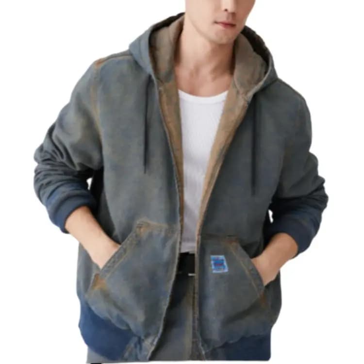 Levi's Kişi Denim Pencəyi Yuyulmuş Göy 3