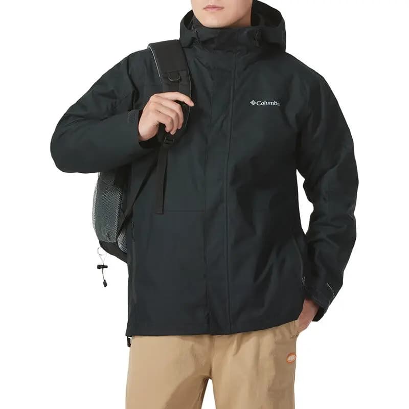 Columbia Hikebound 2 Windbreaker Kişi Gödəkçəsi Qara