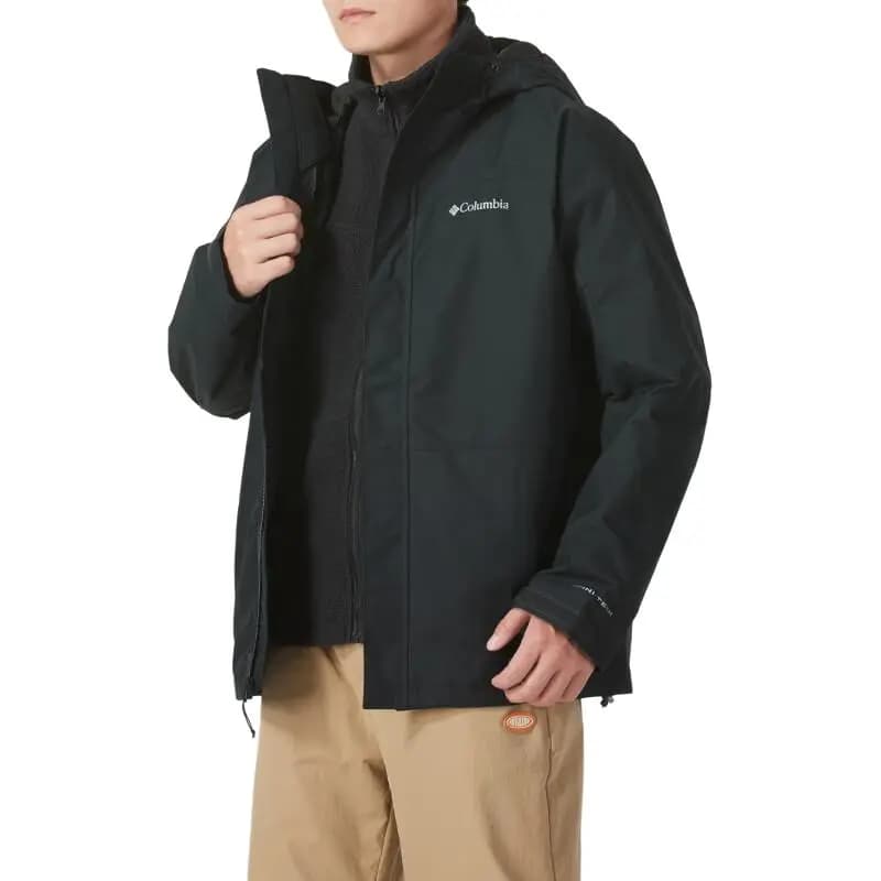 Columbia Hikebound 2 Warm Windbreaker Jacket Men's Black 5