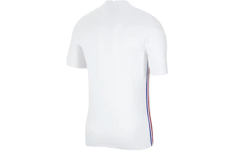Nike Training Match Short Sleeve Soccer Jersey SW Fan Version 20 Season France Away Men's White 2