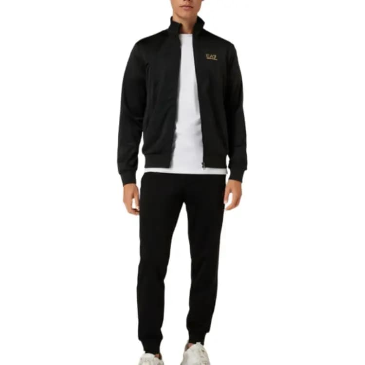 EMPORIO ARMANI EA7 Kişi İdman Geyimi Dəsti Qara 3