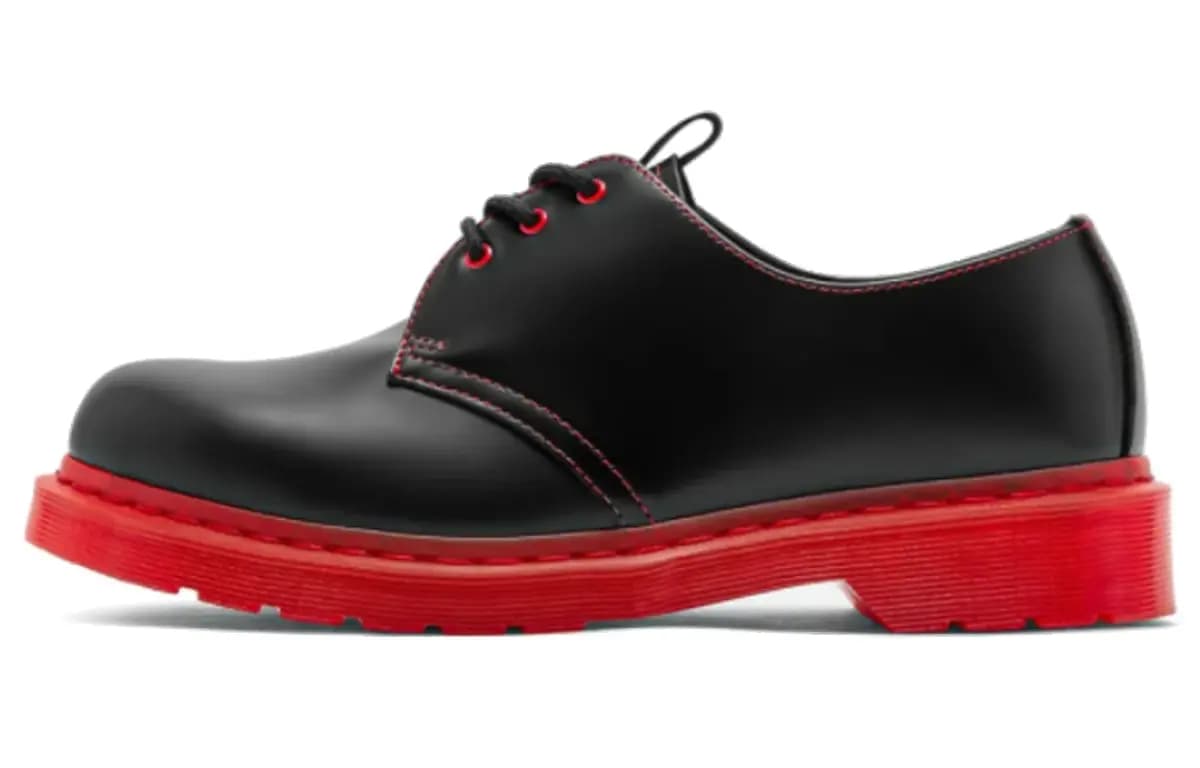 CLOT X Dr.Martens 1461 Qara/Qırmızı