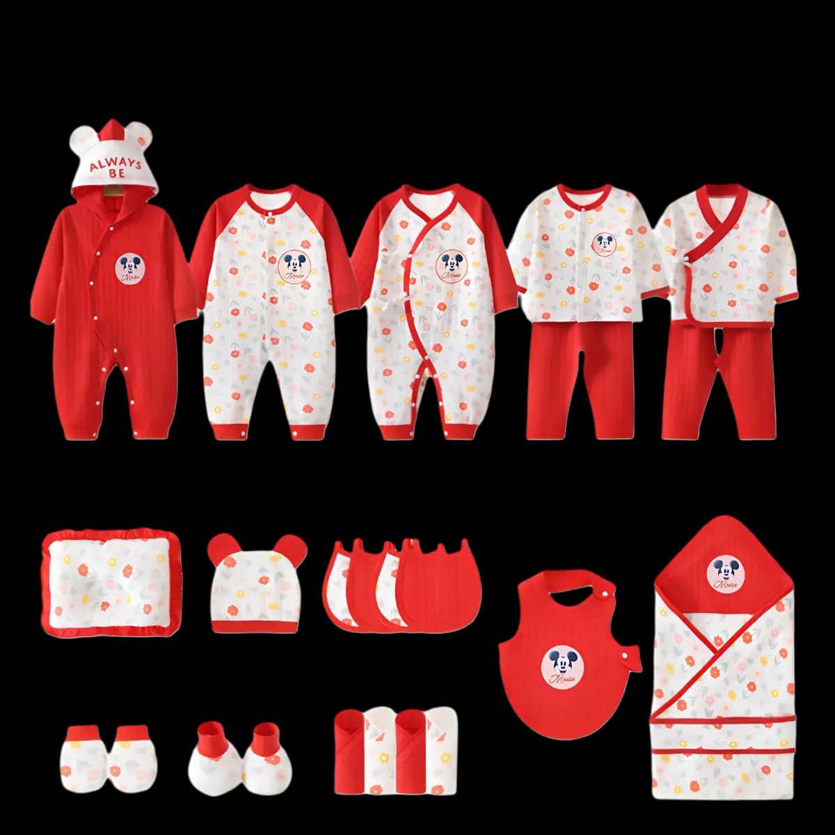 Disney Baby Toddler Gift Set Lightweight Comfortable Soft Versatile Infant Toddler 15