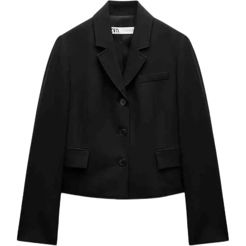 ZARA ZW Series Business Suit Qadın Qara