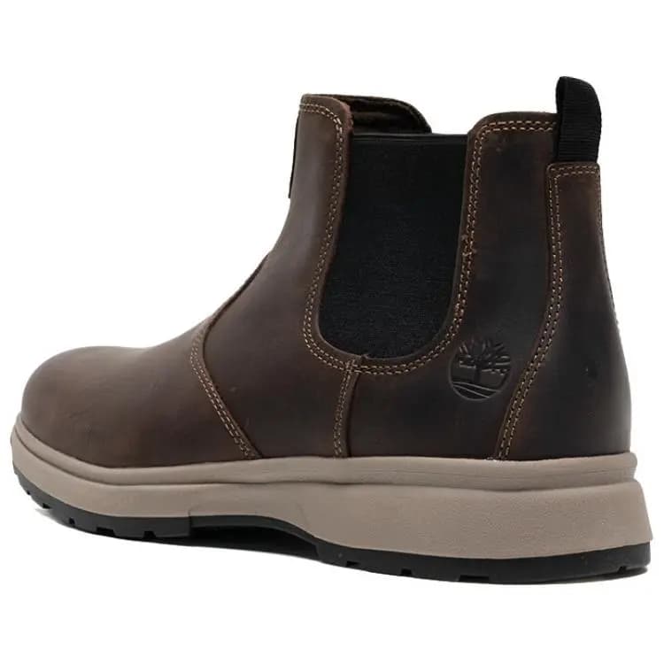 Timberland Chelsea Kişi Çəkməsi Tünd Qəhvəyi 3