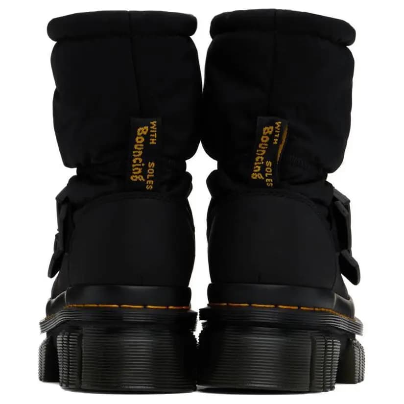 Dr.Martens Qadın Qısaboğaz Çəkmə Qara 4