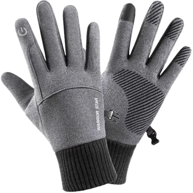 Warrior Coral Fleece Lining Knit Gloves Unisex 4