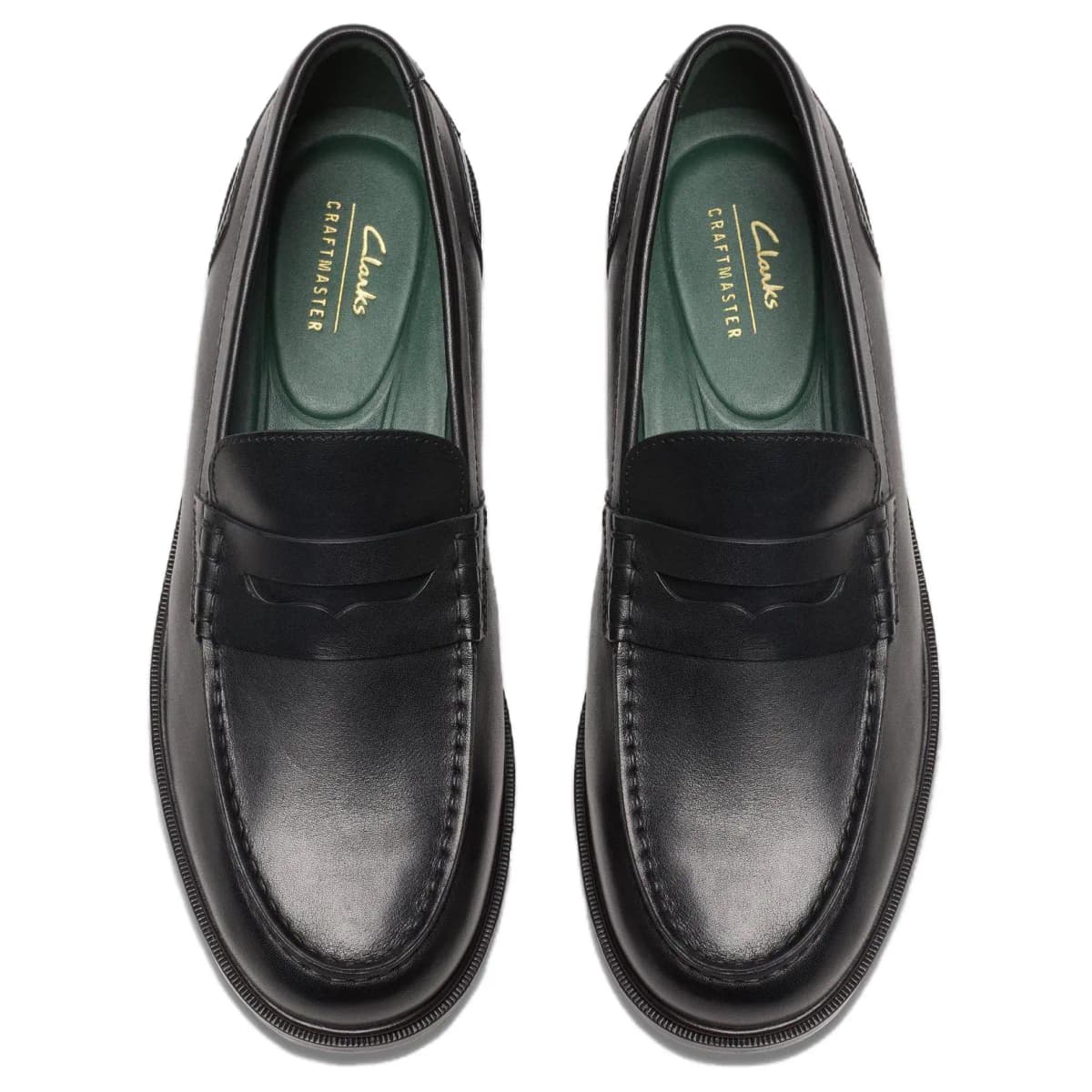 Clarks Kişi Dəri Loafer Qara 4
