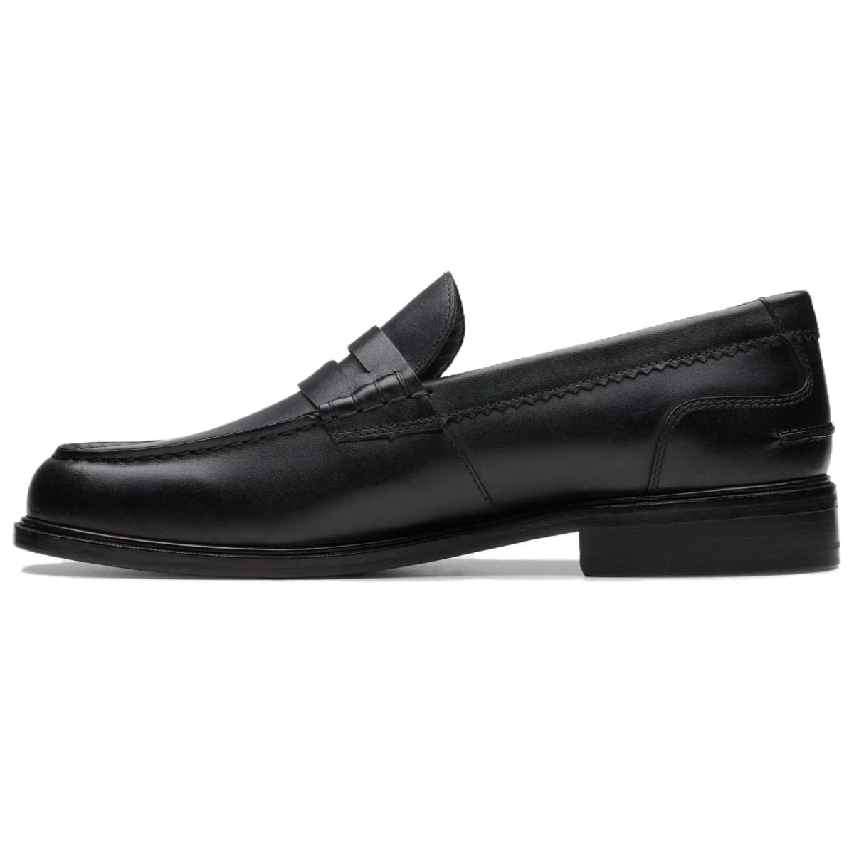 Clarks Kişi Dəri Loafer Qara