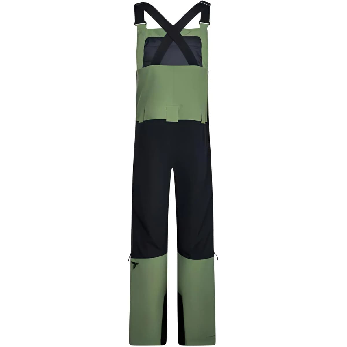 Columbia Comfort Waterproof Insulated Bib Ski Pants Omni-Tech Men's Green 2