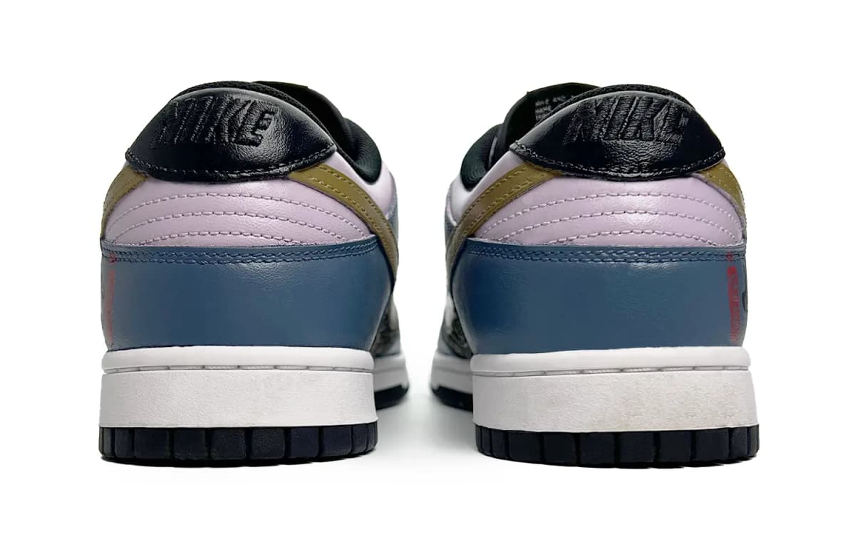 Nike Dunk Uşaq Skeyt Ayaqqabısı Mavi/Qara 4