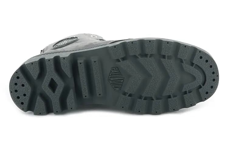 Palladium Pampa Martin Boots Women's Stone Gray 4
