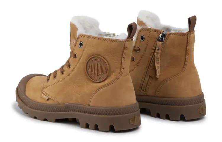 Palladium Pampa Martin Boots Women's Brown 3
