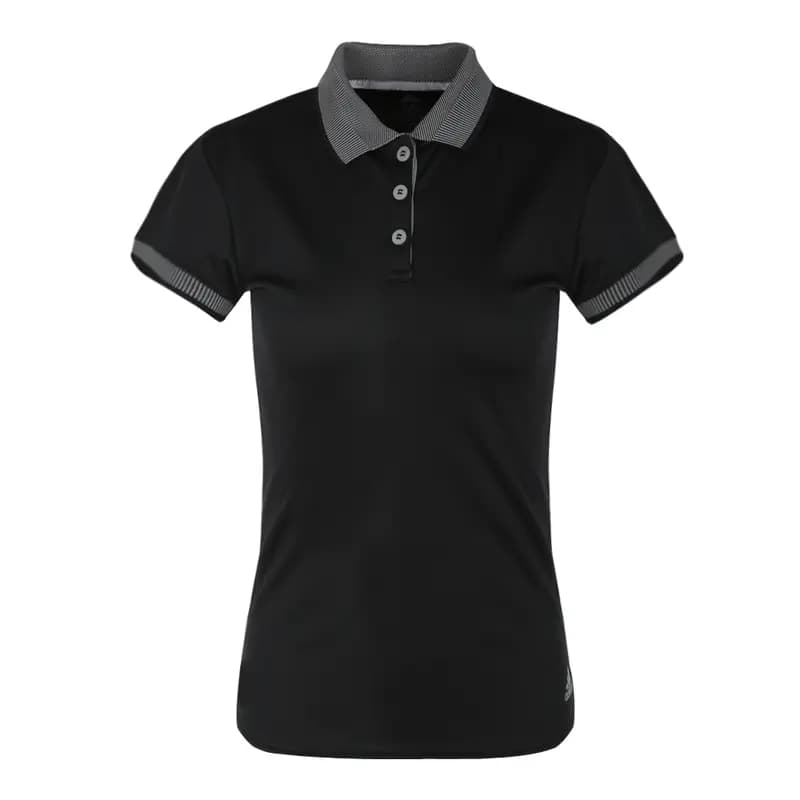 adidas CLUB Qadın Polo Köynəyi Qara