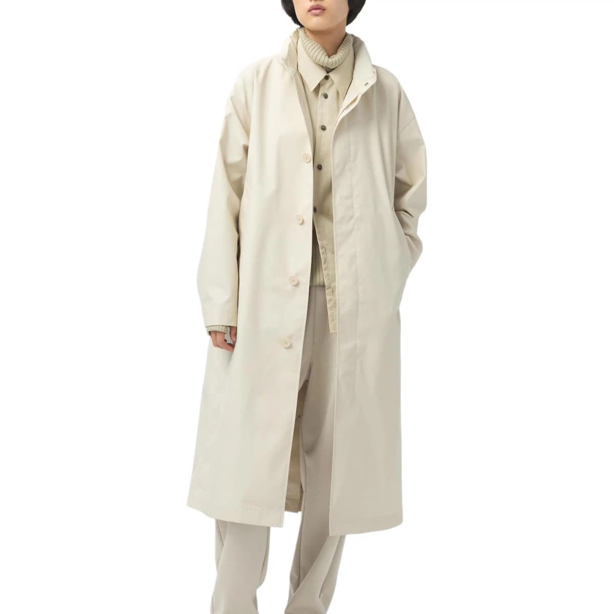 UNIQLO Palto Qadın Bej 2