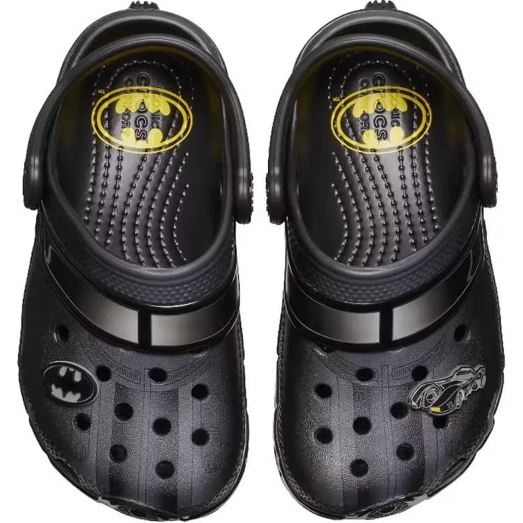 Crocs Classic Clog Anti-Slip Wear-Resistant Low-Top Children's Sandals Black Kids' 4