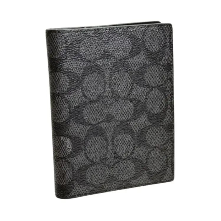COACH Passport Case 11 Unisex Kart Qabı Qara 2