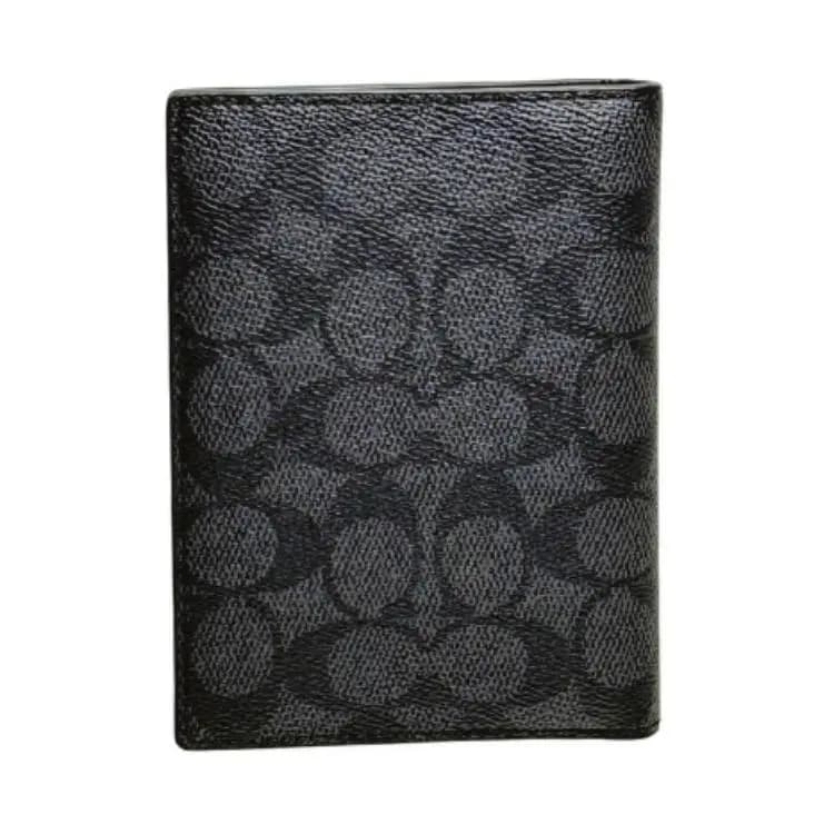 COACH Passport Case 11 Unisex Kart Qabı Qara 3
