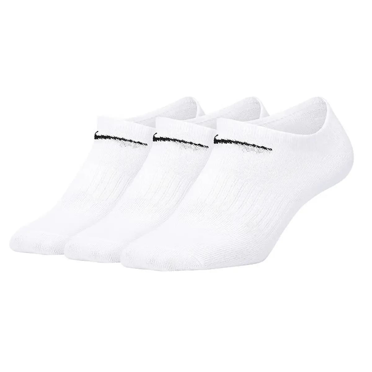Nike Loqo Qısa Corab Unisex 3-lü Dəst Ağ