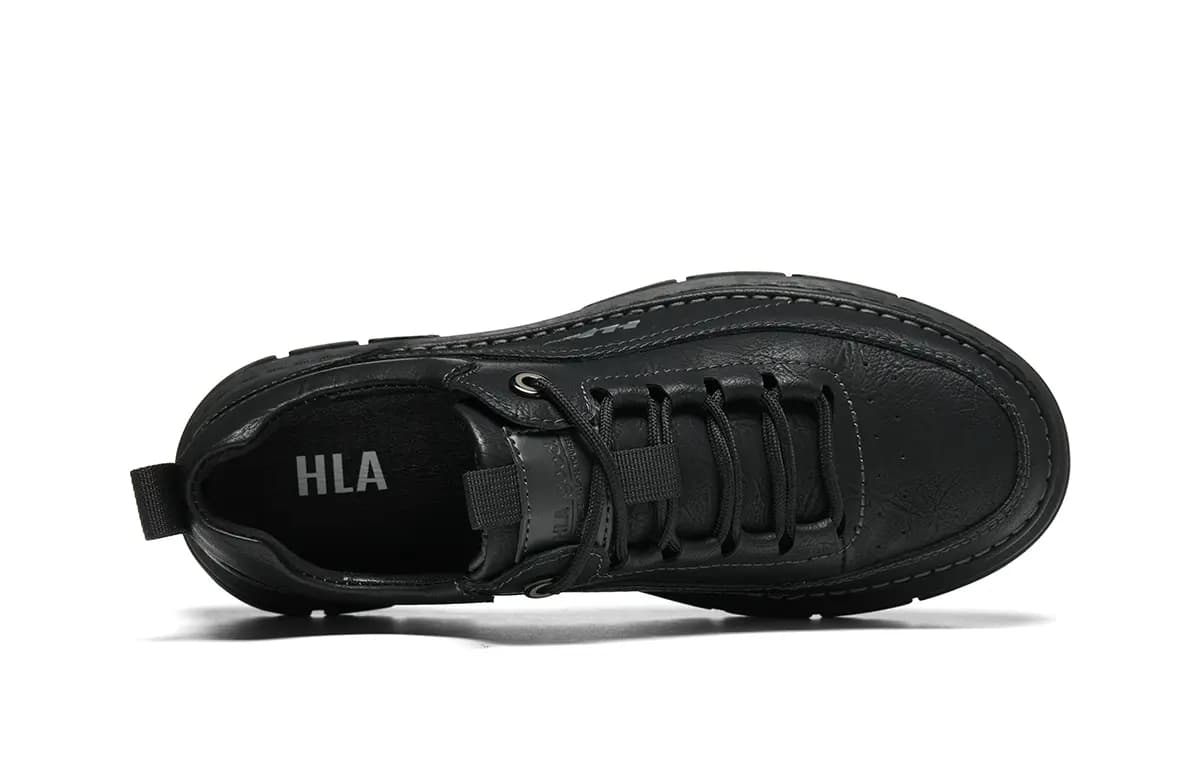 HLA Synthetic Leather Fashion Comfort Casual Versatile Work Boots Men's 4
