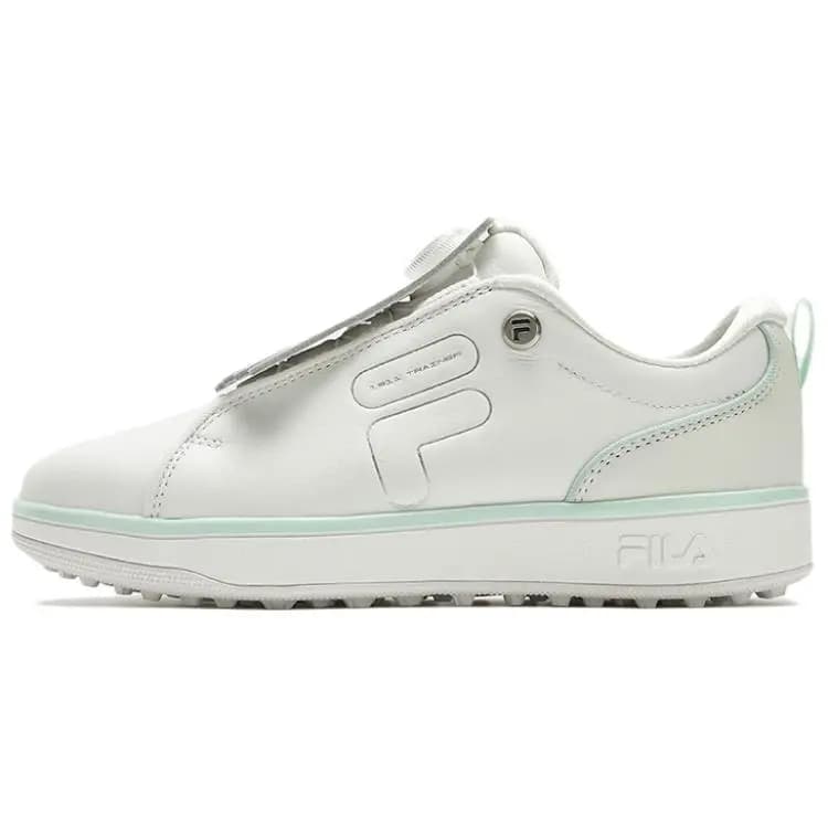 FILA GF 1911 Trainer Comfort Versatile Slip-Resistant Wear-Resistant Low-Top Golf Shoes Women's White/Green
