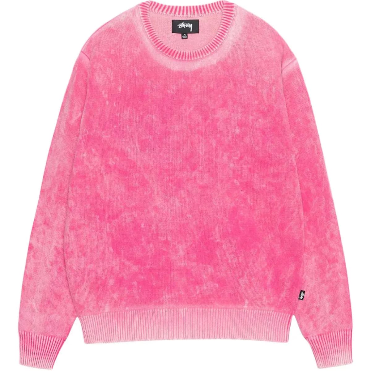 Stussy Faded Cotton Knit Crew 9